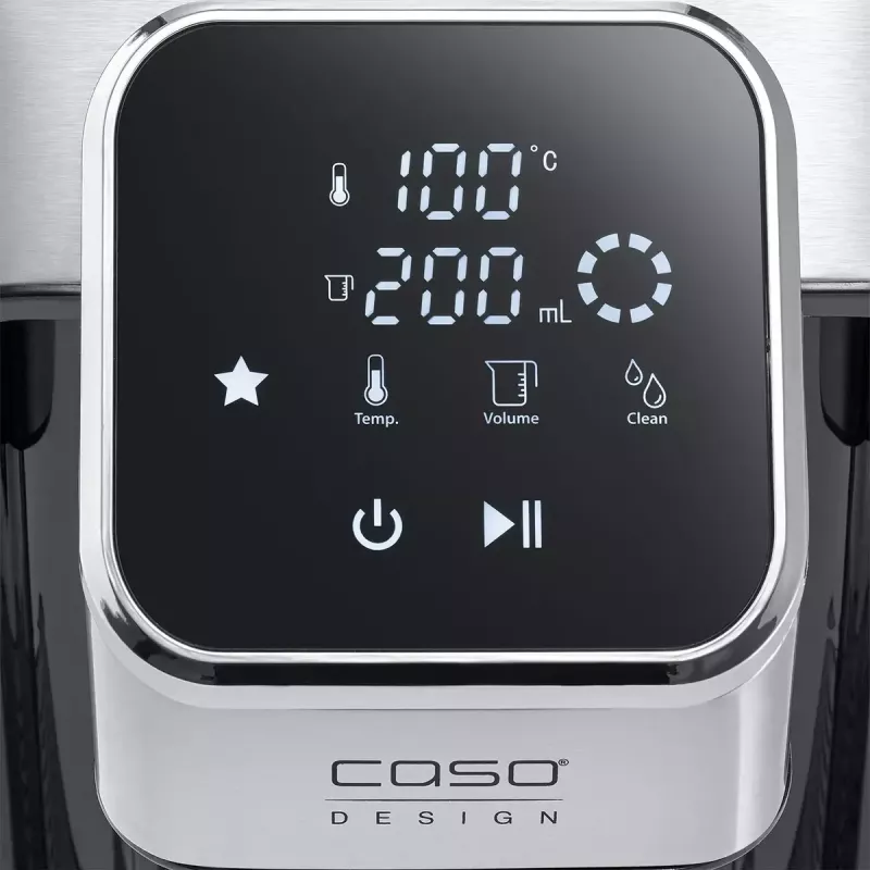 Elektrinis virdulys Caso 2,7 l 2600 W juodas/nerūdijantis plienas