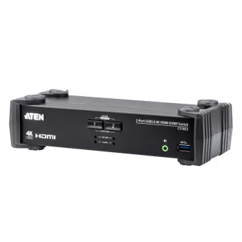 ATEN CS1822 2 prievadų USB 3.0 4K HDMI KVMP™ jungiklis su garso maišytuvu