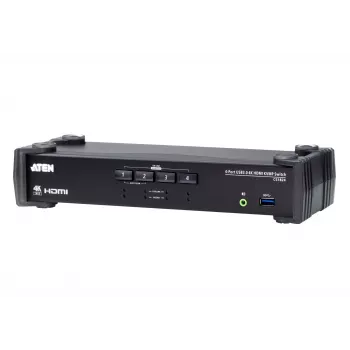 ATEN CS1824 4 prievadų USB 3.0 4K HDMI KVMP™ jungiklis su garso maišymo režimu