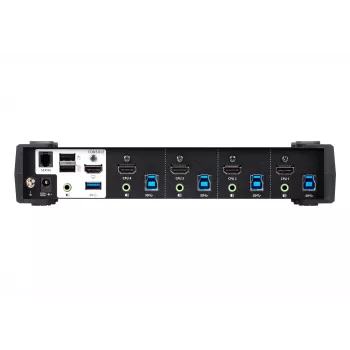 ATEN CS1824 4 prievadų USB 3.0 4K HDMI KVMP™ jungiklis su garso maišymo režimu