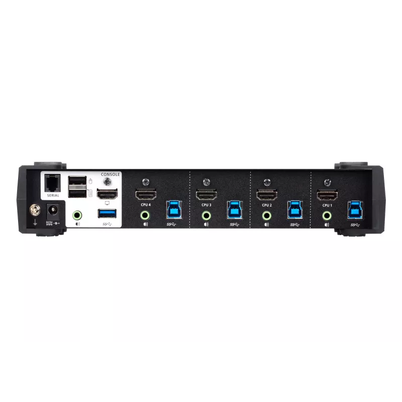 ATEN CS1824 4 prievadų USB 3.0 4K HDMI KVMP™ jungiklis su garso maišymo režimu
