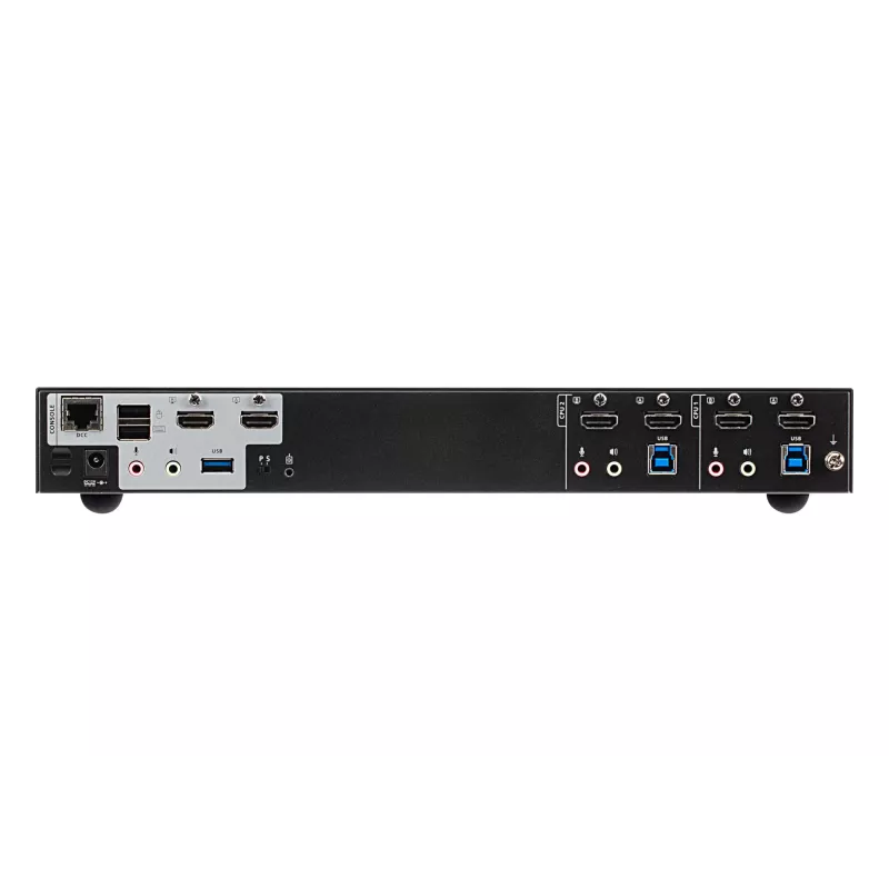 ATEN CS1842 2 prievadų USB 3.0 4K HDMI dviejų ekranų KVMP™ jungiklis