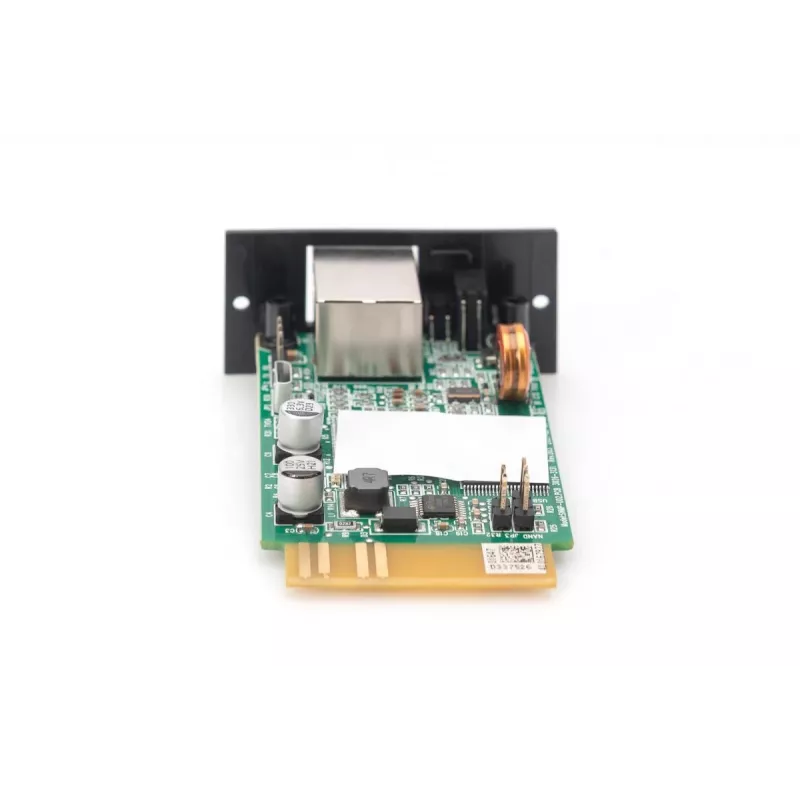 DIGITUS SNMP kortelė V2.0, skirta DIGITUS OnLine UPS stelažiniams modeliams DN-170xxx