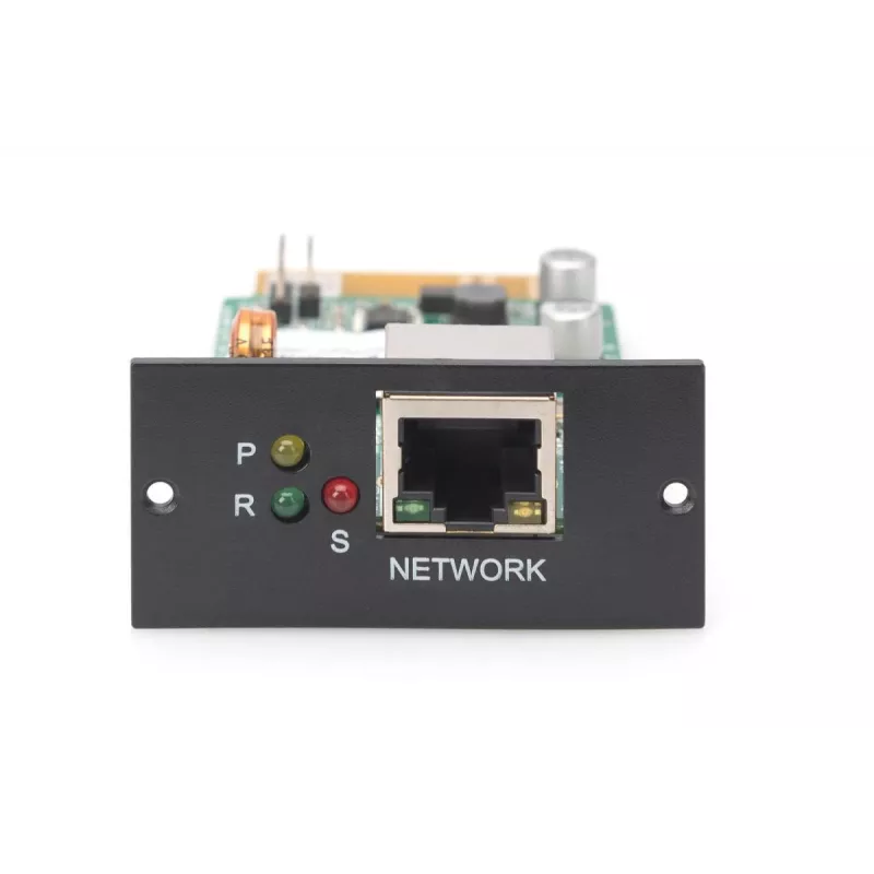 DIGITUS SNMP kortelė V2.0, skirta DIGITUS OnLine UPS stelažiniams modeliams DN-170xxx