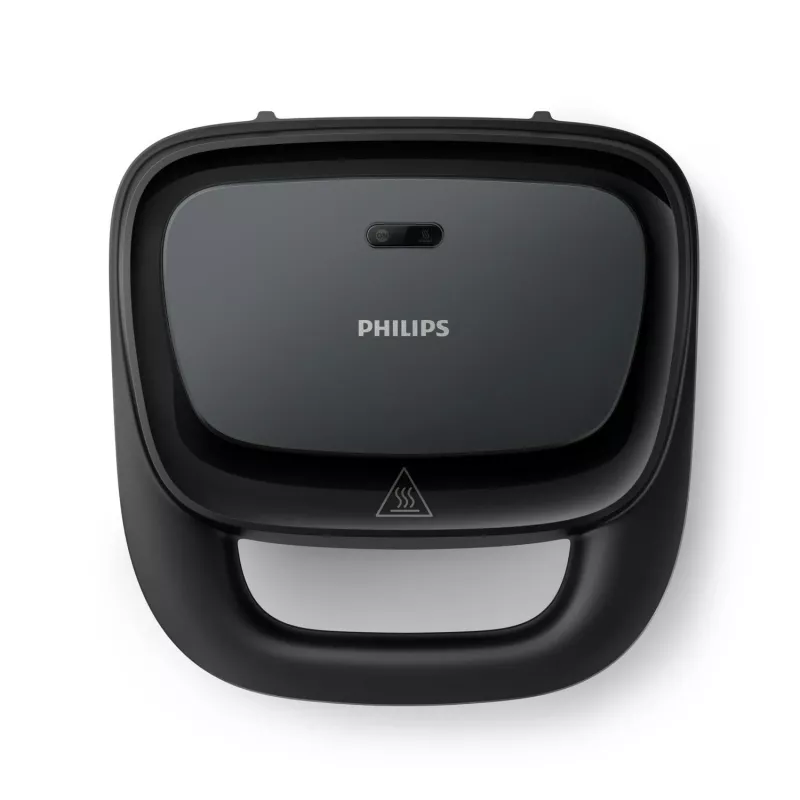 Sumuštinių keptuvė Philips HD2330/90, 1 sumuštinis, 750 W, juoda