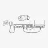 IP apsaugos kamera Reolink P320 5MP PoE, bullet, 2.8 mm objektyvas, 2880×1616, 30 fps, IR naktinis matymas 30 m, PoE/DC