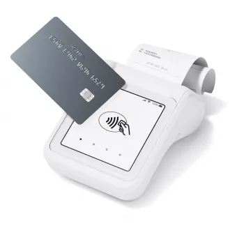 SumUp Solo Printer – belaidis kortelių skaitytuvas su spausdintuvu, Wi-Fi, baltas