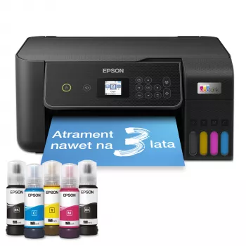 Daugiafunkcis spausdintuvas Epson EcoTank L3280 rašalinis spalvotas A4, 5760×1440 dpi, Wi-Fi, juodas
