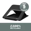 Fellowes Breyta reguliuojamas stovas nešiojamam kompiuteriui, 12 aukščio padėčių, iki 14 colių, 4 kg, juodas