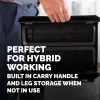 Fellowes Breyta monitorio stovas su 3 aukščio reguliavimais, kabelių tvarkymu, ergonomiškas, juodas