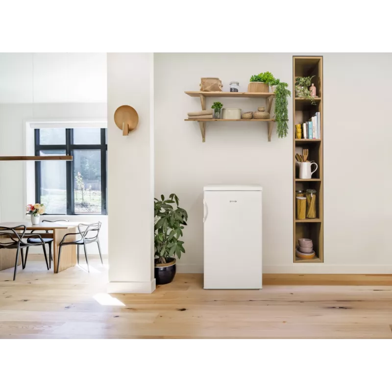 Gorenje RB492PW kombinuotas šaldytuvas-šaldiklis Laisvai pastatomas 119 L Baltas