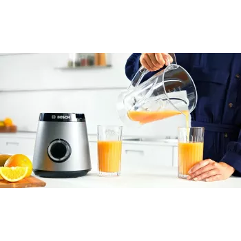 Bosch Serie 4 MMB6141S stalo blenderis 1,5 l 1200 W sidabrinis