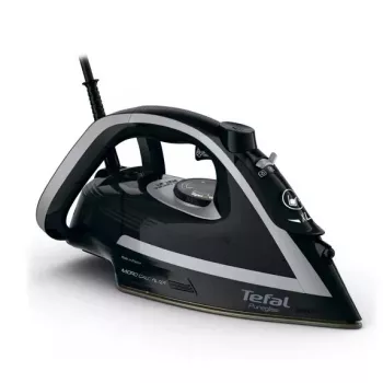 Tefal Pureglisse FV8062E0 lygintuvas sausas ir garinis lygintuvas su Durilium AirGlide Autoclean padu 3000 W juodas, pilkas