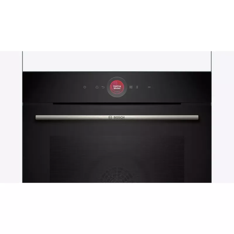 Įmontuojama orkaitė Bosch Serie 8 HBG7721B1 — elektrinė 71 l, pirolizinis valymas, jutiklinis valdymas, Wi‑Fi, halogeninė lempa, juoda