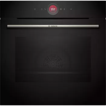 Įmontuojama orkaitė Bosch Serie 8 HBG7721B1 — elektrinė 71 l, pirolizinis valymas, jutiklinis valdymas, Wi‑Fi, halogeninė lempa, juoda