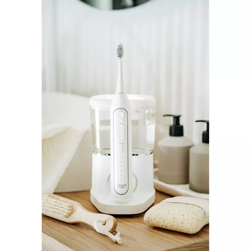 Dantų šepetėlis Adler 2-in-1 Water Flossing Sonic Brush AD 2180w