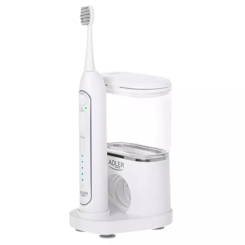 Dantų šepetėlis Adler 2-in-1 Water Flossing Sonic Brush AD 2180w