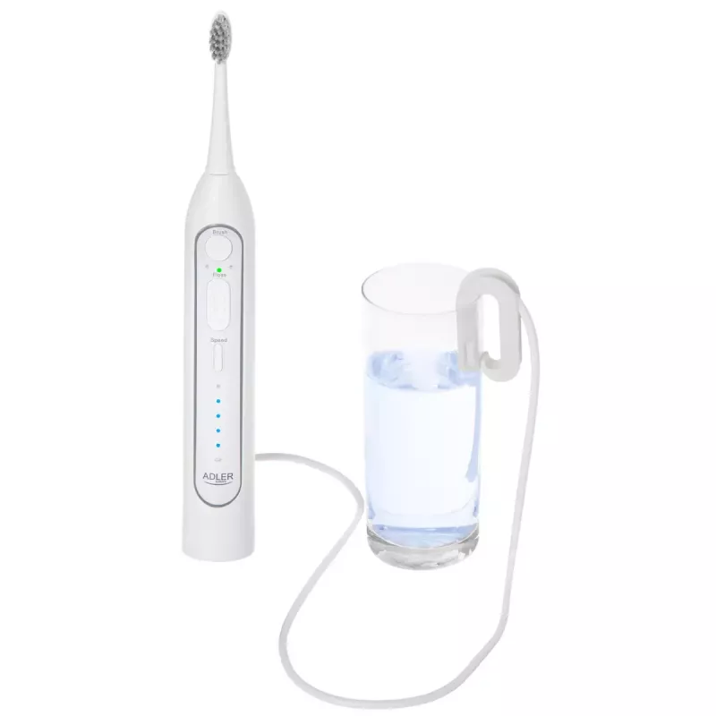 Dantų šepetėlis Adler 2-in-1 Water Flossing Sonic Brush AD 2180w