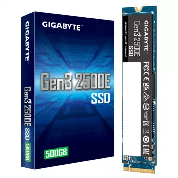 SSD diskas GIGABYTE 500GB M.2 PCI Express 3.0 NVMe Gen3 2500E
