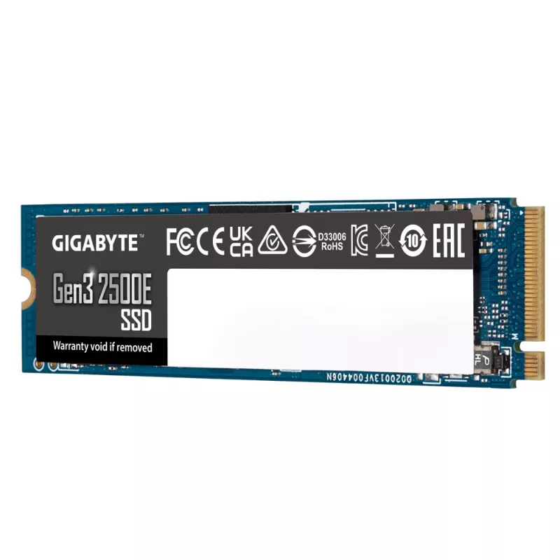 SSD diskas GIGABYTE 500GB M.2 PCI Express 3.0 NVMe Gen3 2500E