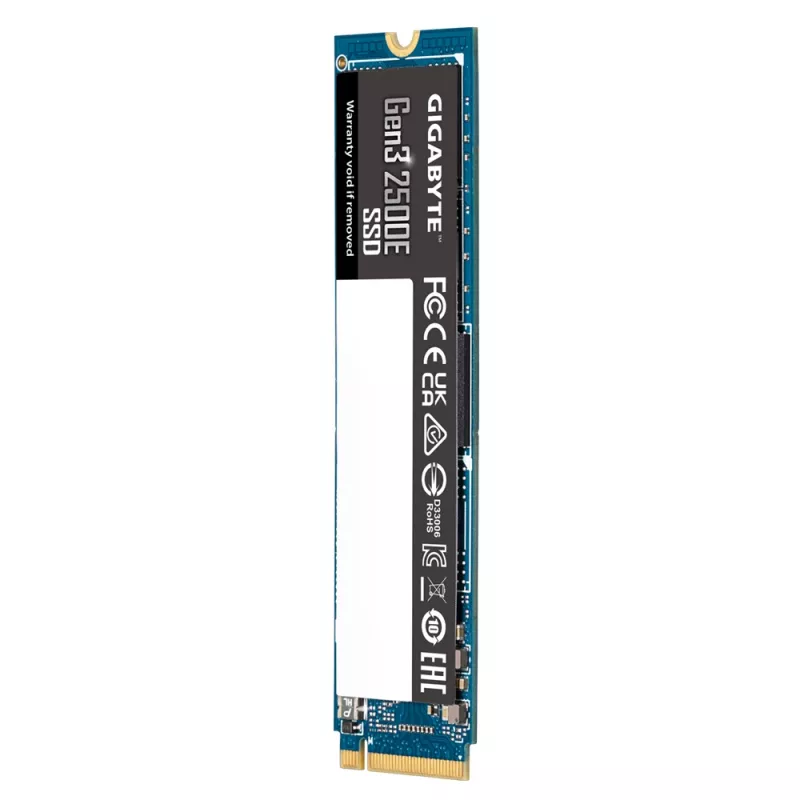 SSD diskas GIGABYTE 500GB M.2 PCI Express 3.0 NVMe Gen3 2500E