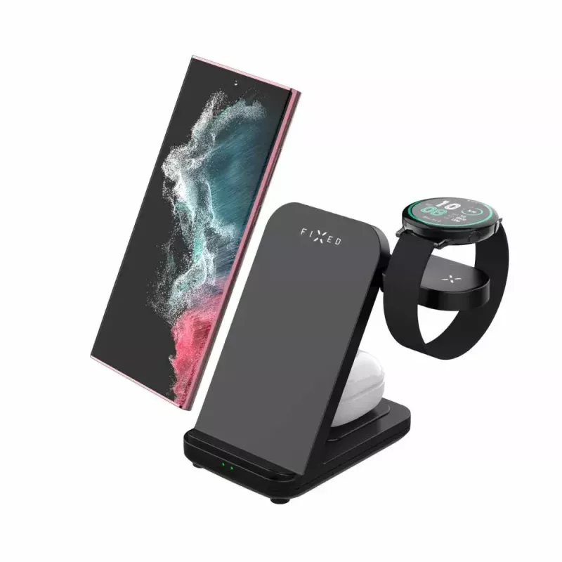 Nešiojamas powerbankas FIXED Powerstation FIXPOS-SA-BK 10000 mAh, juodas