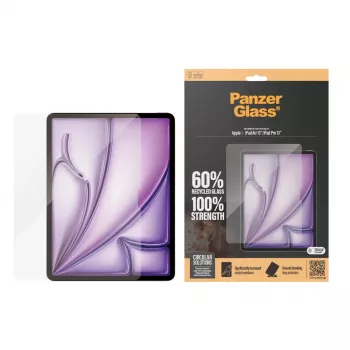 PanzerGlass ® Ekrano apsauga iPad Air 13'' (2024-2026) | iPad Pro 13'' (2024-2025) | Ultra-Wide Fit