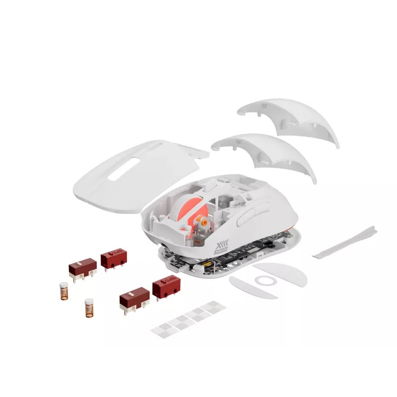 GENESIS Zircon XIII pelė žaidimams Ambidextrinė RF Belaidė + USB Type-C Optinė 26000 DPI