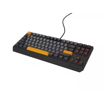 Genesis Thor 230 TKL laidinė mechaninė žaidimų klaviatūra, US, Anchor Gray Negative, Outemu Red