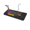 GENESIS Thor 230 TKL klaviatūra žaidimams USB + RF belaidis + Bluetooth QWERTY juoda, pilka, oranžinė