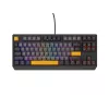 GENESIS Thor 230 TKL klaviatūra žaidimams USB + RF belaidis + Bluetooth QWERTY juoda, pilka, oranžinė