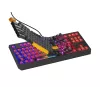 GENESIS Thor 230 TKL klaviatūra žaidimams USB + RF belaidis + Bluetooth QWERTY juoda, pilka, oranžinė