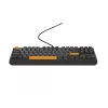GENESIS Thor 230 TKL klaviatūra žaidimams USB + RF belaidis + Bluetooth QWERTY juoda, pilka, oranžinė
