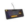 GENESIS Thor 230 TKL klaviatūra žaidimams USB + RF belaidis + Bluetooth QWERTY juoda, pilka, oranžinė