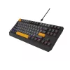 GENESIS Thor 230 TKL klaviatūra žaidimams USB + RF belaidis + Bluetooth QWERTY juoda, pilka, oranžinė