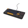 GENESIS THOR 230 TKL klaviatūra žaidimams USB + RF belaidė + Bluetooth QWERTY Juoda, Mėlyna, Pilka, Oranžinė