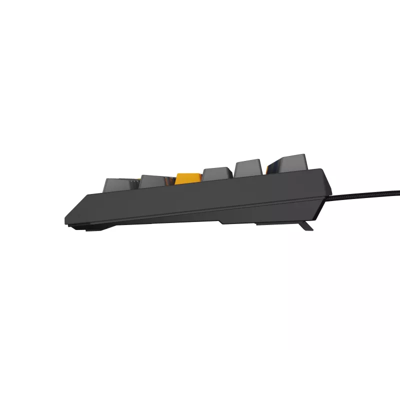 GENESIS THOR 230 TKL klaviatūra žaidimams USB + RF belaidė + Bluetooth QWERTY Juoda, Mėlyna, Pilka, Oranžinė