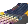 GENESIS THOR 230 TKL klaviatūra žaidimams USB + RF belaidė + Bluetooth QWERTY Juoda, Mėlyna, Pilka, Oranžinė