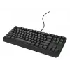 Mechaninė žaidimų klaviatūra Genesis Thor 230 TKL – be skaičių bloko, US QWERTY, Outemu Brown jungikliai, RGB, 1000 Hz, USB
