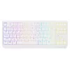 Belaidis žaidimų klaviatūra GENESIS Thor 230 TKL — USB, RF belaidis, Bluetooth, QWERTY, balta
