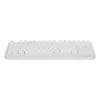 Belaidis žaidimų klaviatūra GENESIS Thor 230 TKL — USB, RF belaidis, Bluetooth, QWERTY, balta