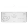 Belaidis žaidimų klaviatūra GENESIS Thor 230 TKL — USB, RF belaidis, Bluetooth, QWERTY, balta