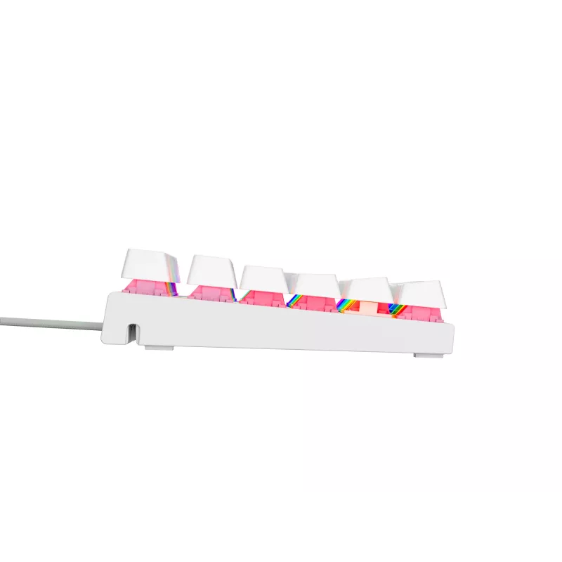 GENESIS Thor 303 TKL klaviatūra žaidimams USB QWERTY US International balta