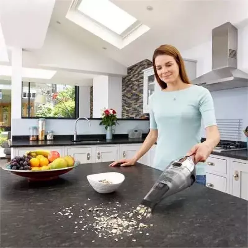 Nešiojamas dulkių siurblys rankinis Black & Decker NVC220WC-QW