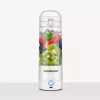 Sportinis blenderis NUTRIBULLET Portable 0,475 L baltas su Tritan dubeniu ir nerūdijančio plieno peiliais, maitinamas baterija