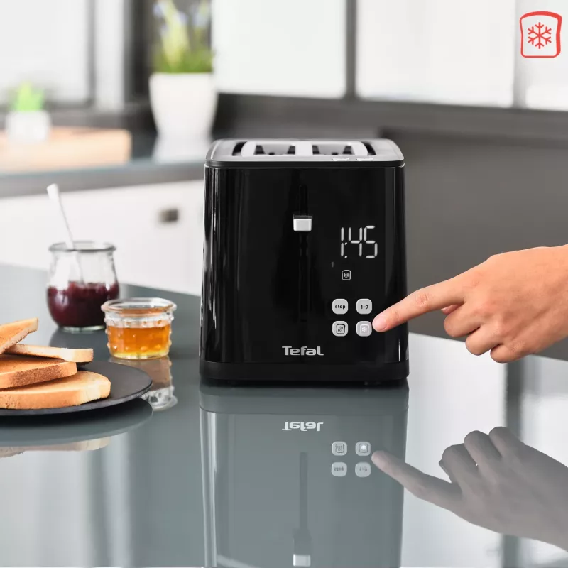 Skrudintuvas Tefal TT6408 – 2 plytelės, 850 W, juodas