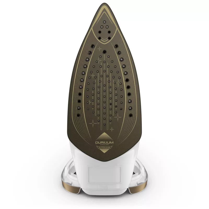 Tefal Puregliss FV8042 lygintuvas sausas ir su garais, Durilium AirGlide Autoclean padas, 3000 W, bronzinis, baltas