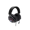 Ausinės GENESIS Neon 764, laidinės, žaidimams, USB-A, juodos