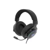 Ausinės GENESIS Neon 764, laidinės, žaidimams, USB-A, juodos