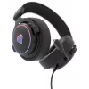 Ausinės GENESIS Neon 764, laidinės, žaidimams, USB-A, juodos